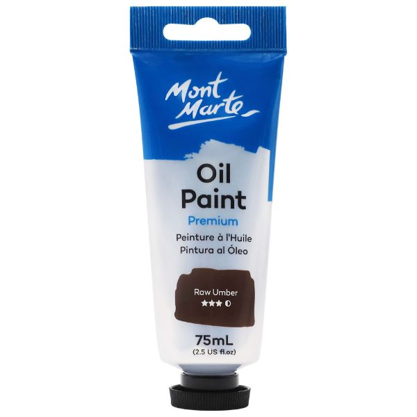 Picture of Mont Marte Oil Paint 75mls - Raw Umber