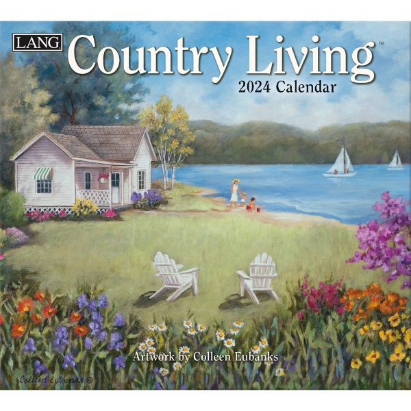 0032308 Lang Wall Calendar 2024 Country Living 600 