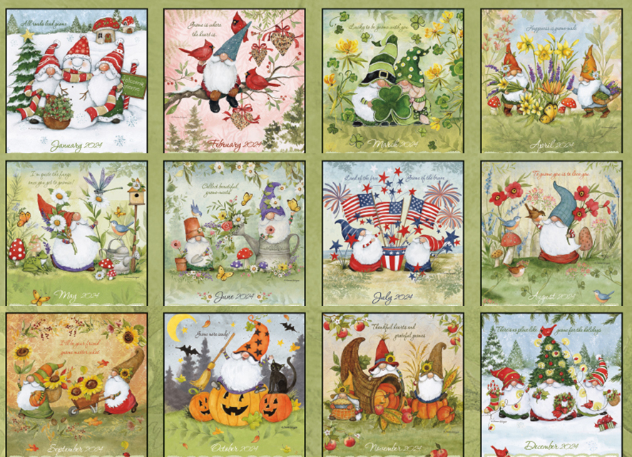 Lang Gnome Calendar 2024 Pdf Download Lidia Suzanne