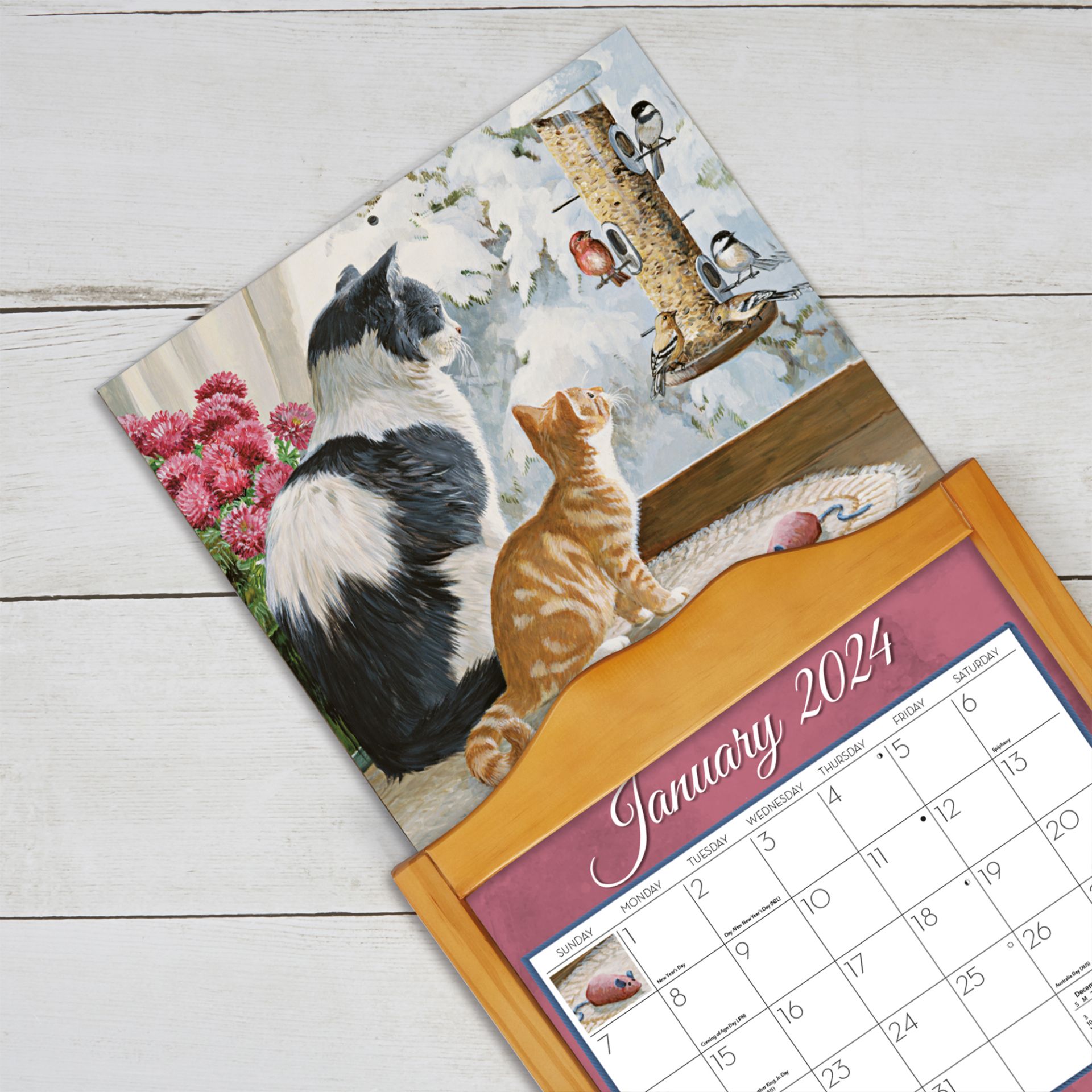 Lang Wall Calendar 2024 Love of Cats Nextra Dianella