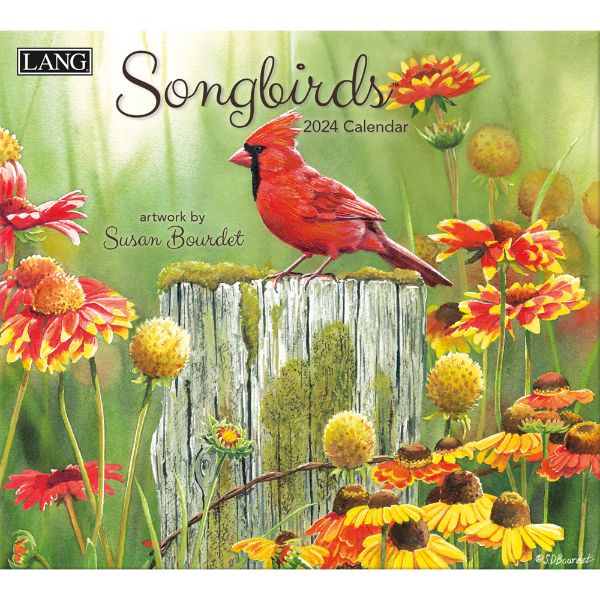 Picture of Lang Wall Calendar 2024 Songbirds