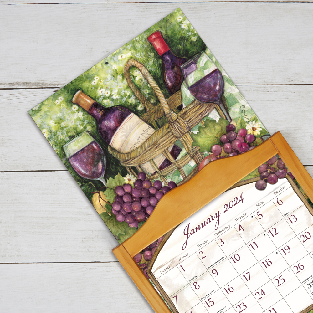 Lang Wall Calendar 2024 Wine Country Nextra Dianella