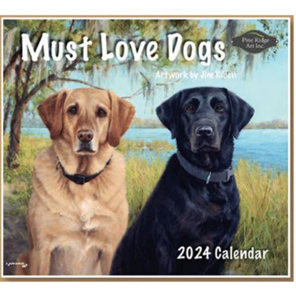 Pine Ridge Wall Calendar 2024 Must Love Dogs Nextra Dianella