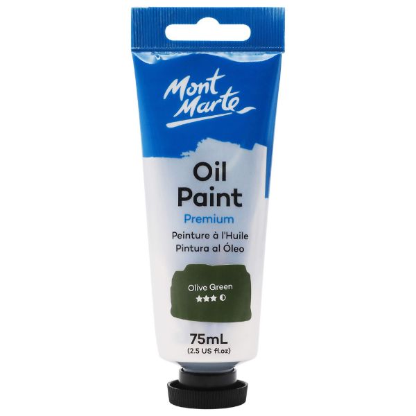 Picture of Mont Marte Oil Paint 75mls - Olive Green