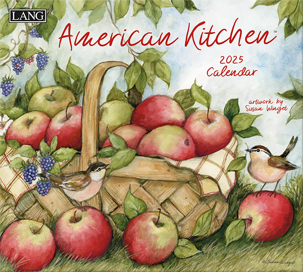 Picture of Lang Calendar 2025 American Kitchen by Susan Winget