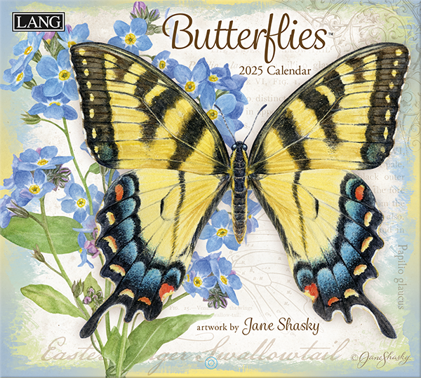 Picture of Lang Calendar 2025 Butterflies by Jane Shasky