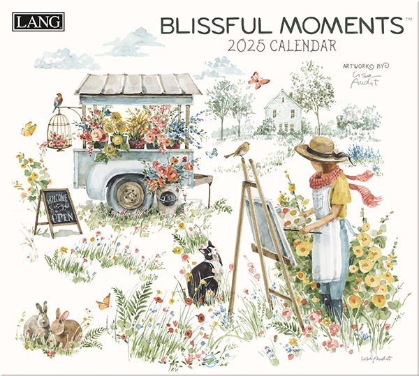 Picture of Lang Calendar 2025 Blissful Moments by Lisa Audit