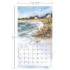 Picture of Lang Calendar 2025 Coastal Shores by Susan Vinget