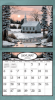 Picture of Lang Calendar 2025 Country Churches by Bill Saunders