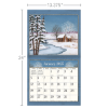 Picture of Lang Calendar 2025 Country Living by Colleen Eubanks