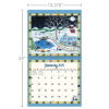 Picture of Lang Calendar 2025 Country Sampler by Cheryl Bartley