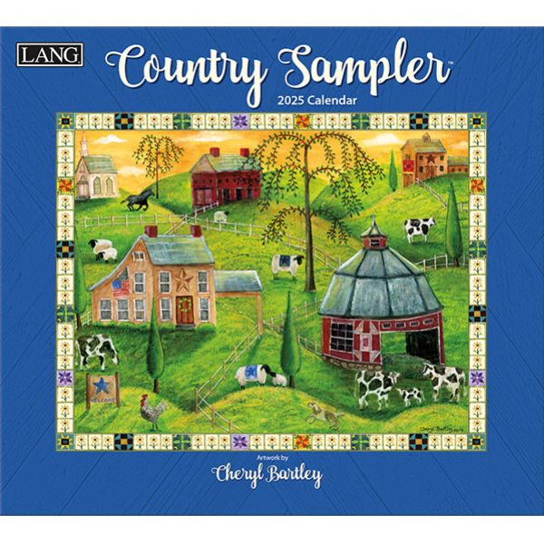 Picture of Lang Calendar 2025 Country Sampler by Cheryl Bartley