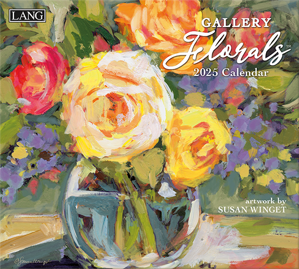 Picture of Lang Calendar 2025 Gallery Florals by Susan Winget