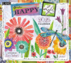 Picture of Lang Calendar 2025 Happy Life by Lori Siebert