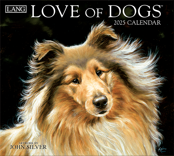 Picture of Lang Calendar 2025 Love Of Dogs by John Silver