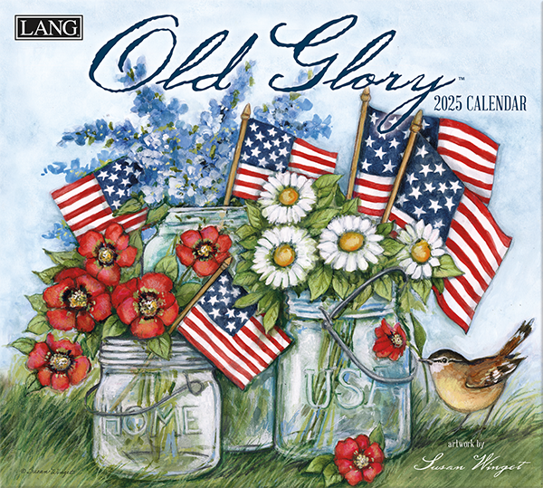 Picture of Lang Calendar 2025 Old Glory Susan Winget