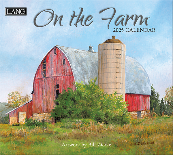 Picture of Lang Calendar 2025 On The Farm by Bill Zierke