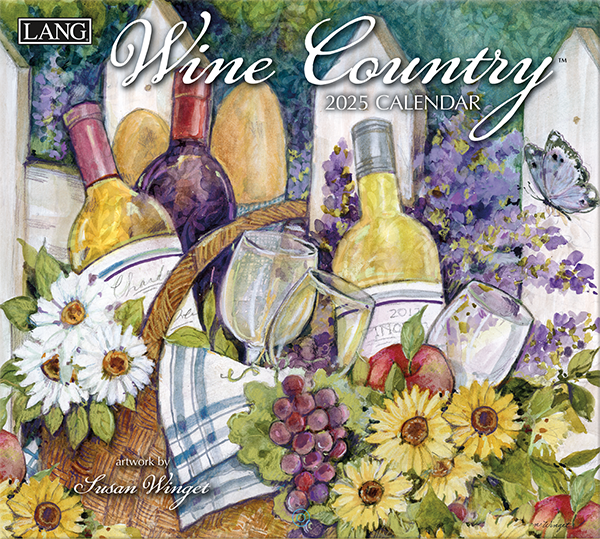 Picture of Lang Calendar 2025 Wine Country by Susan Winget