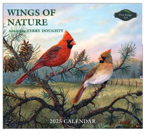 Picture of Pine Ridge Calendar 2025 Wing Of Nature by Terry Doughty