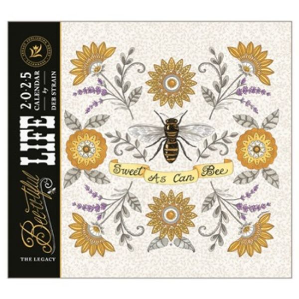 Picture of Legacy Calendar 2025 Bee-u-tiful Life by Deb Strain