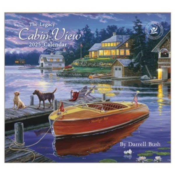 Picture of Legacy Calendar 2025 Cabin View by Darrell Bush