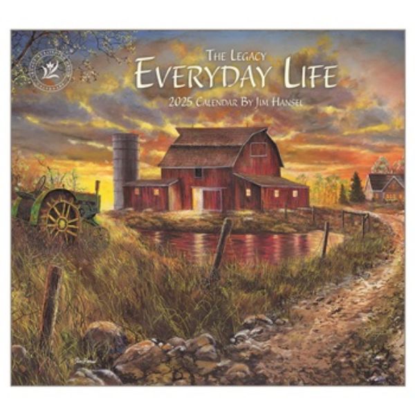 Picture of Legacy Calendar 2025 Everyday Life by Jim Hansel