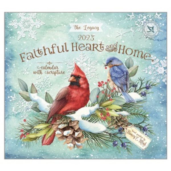 Picture of Legacy Calendar 2025 Faithful Heart & Home