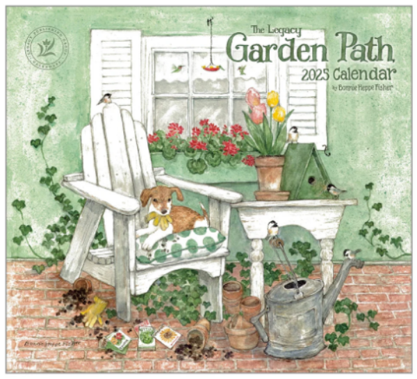 Picture of Legacy Calendar 2025 Garden Path by Bonnie Heppe Fisher