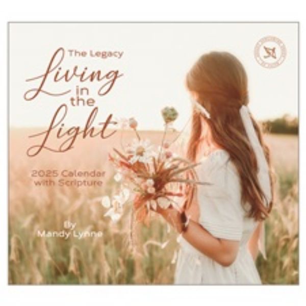 Picture of Legacy Calendar 2025 Living in the Light By Mandy Lynne