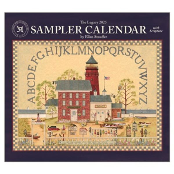 Picture of Legacy Calendar 2025 Sampler By Ellen Stouffer