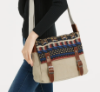 Picture of Aztec Shoulder Bag Silver Grey