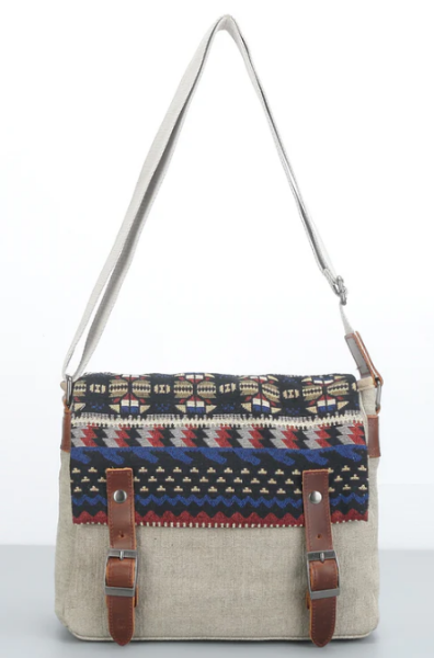 Picture of Aztec Shoulder Bag Silver Grey