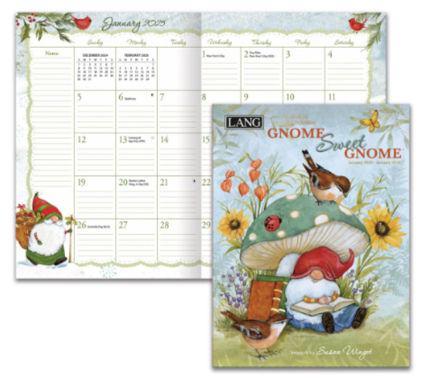 Picture of 13 Month Pocket Planner Gnome Sweet Gnome